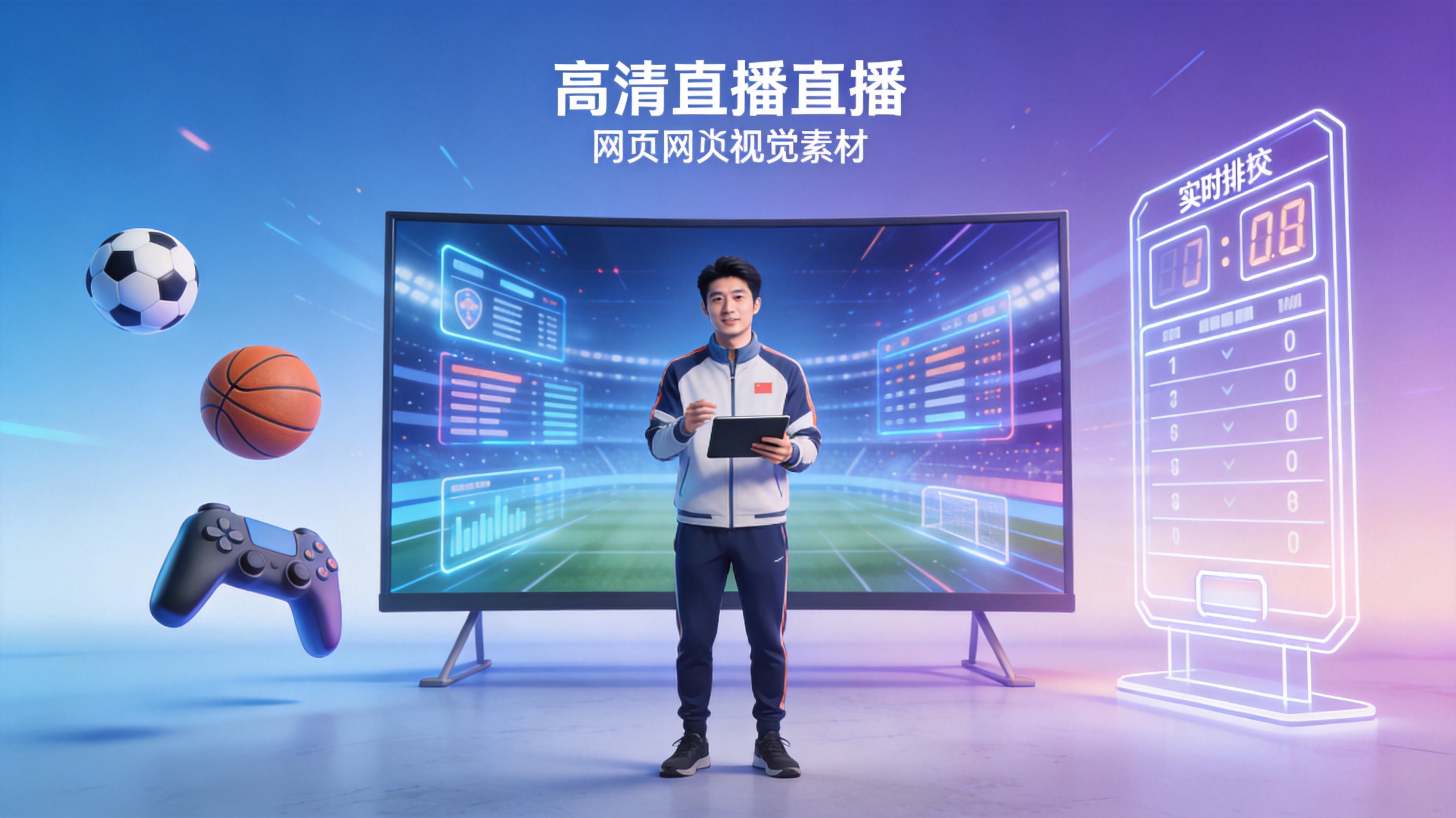 DUOBAO多宝高清直播界面展示实时比分、赛程和比赛追踪